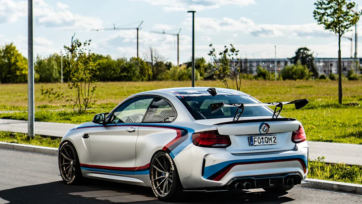 How the BMW M2 CS Ducktail Spoiler Boosts Aerodynamics