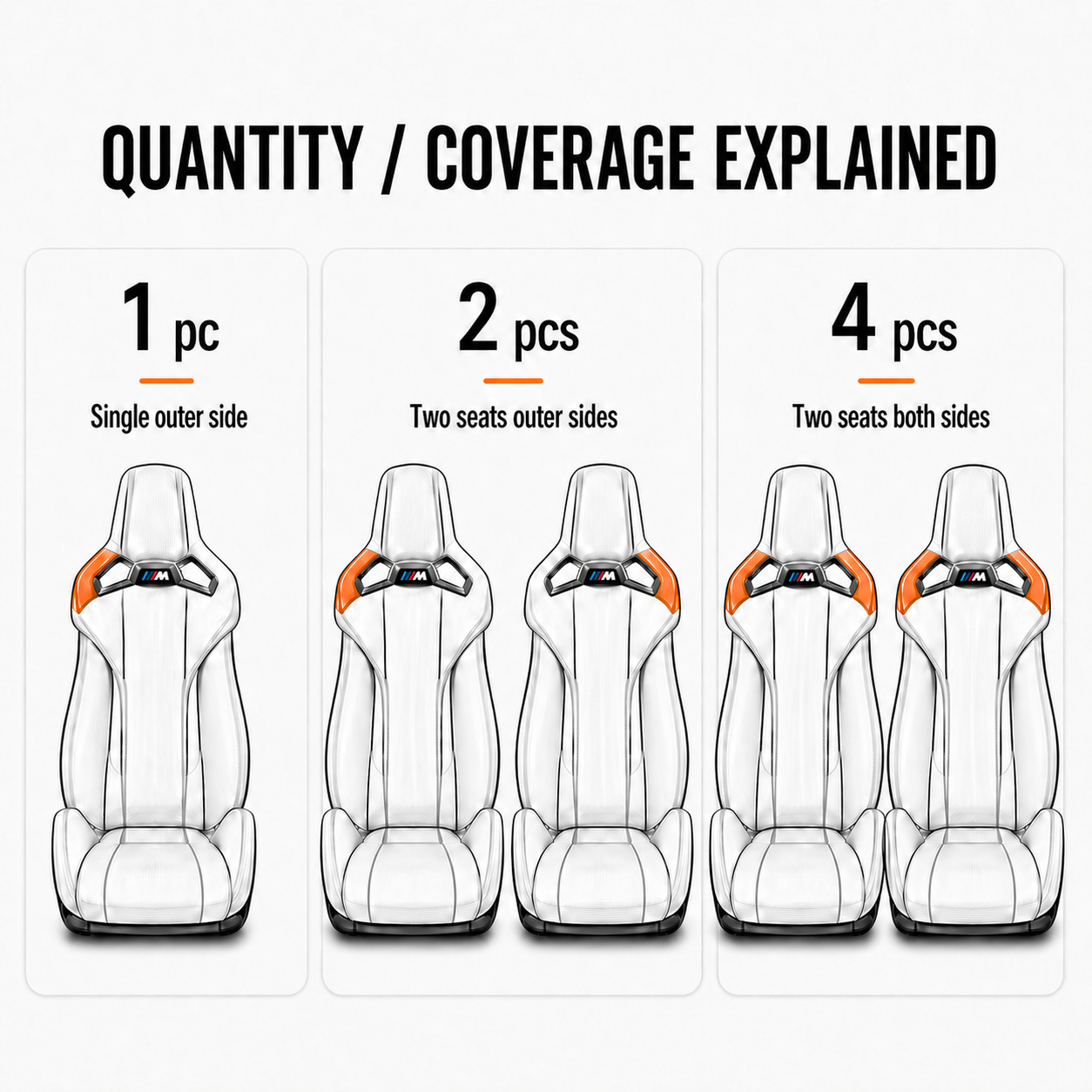 BMW M Carbon Bucket Seat Belt Shoul