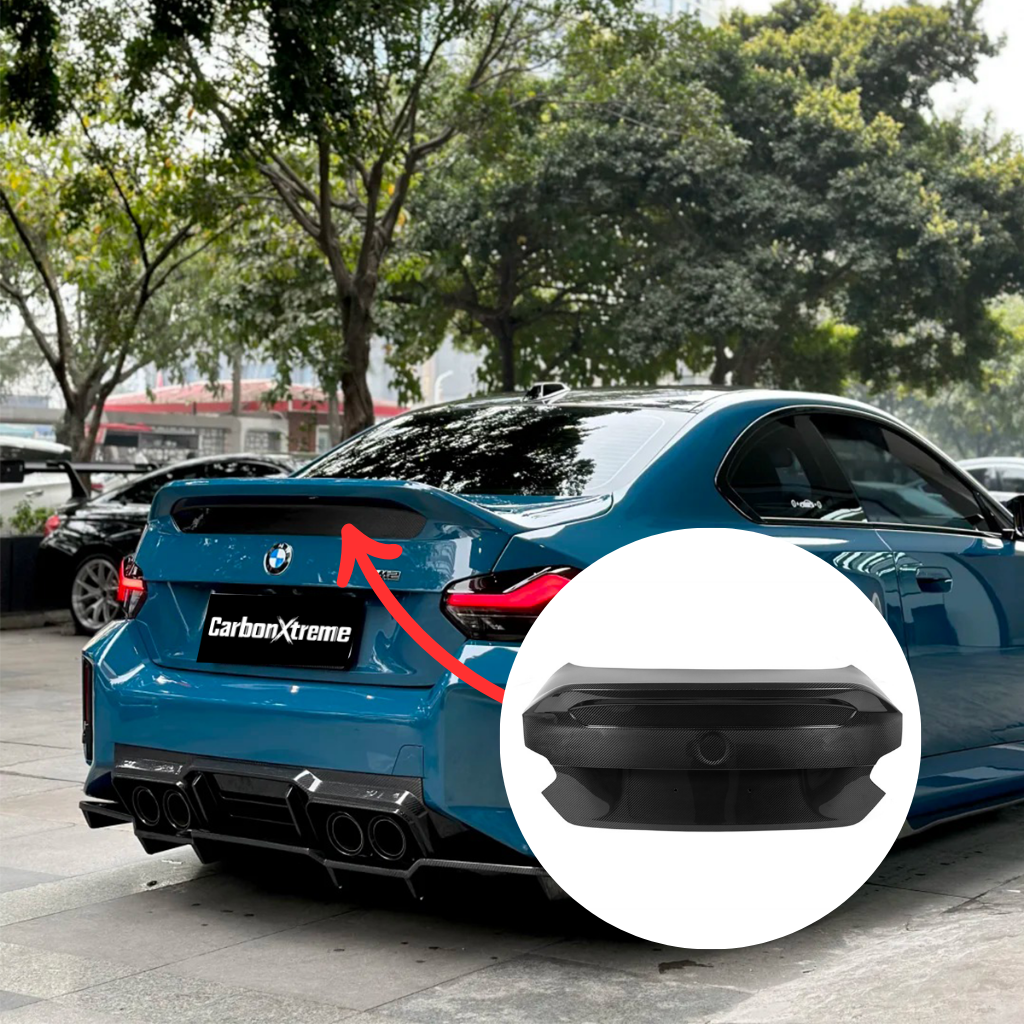 CarbonXtreme BMW G87 M2 V Style Dry Carbon Fiber Rear Trunk