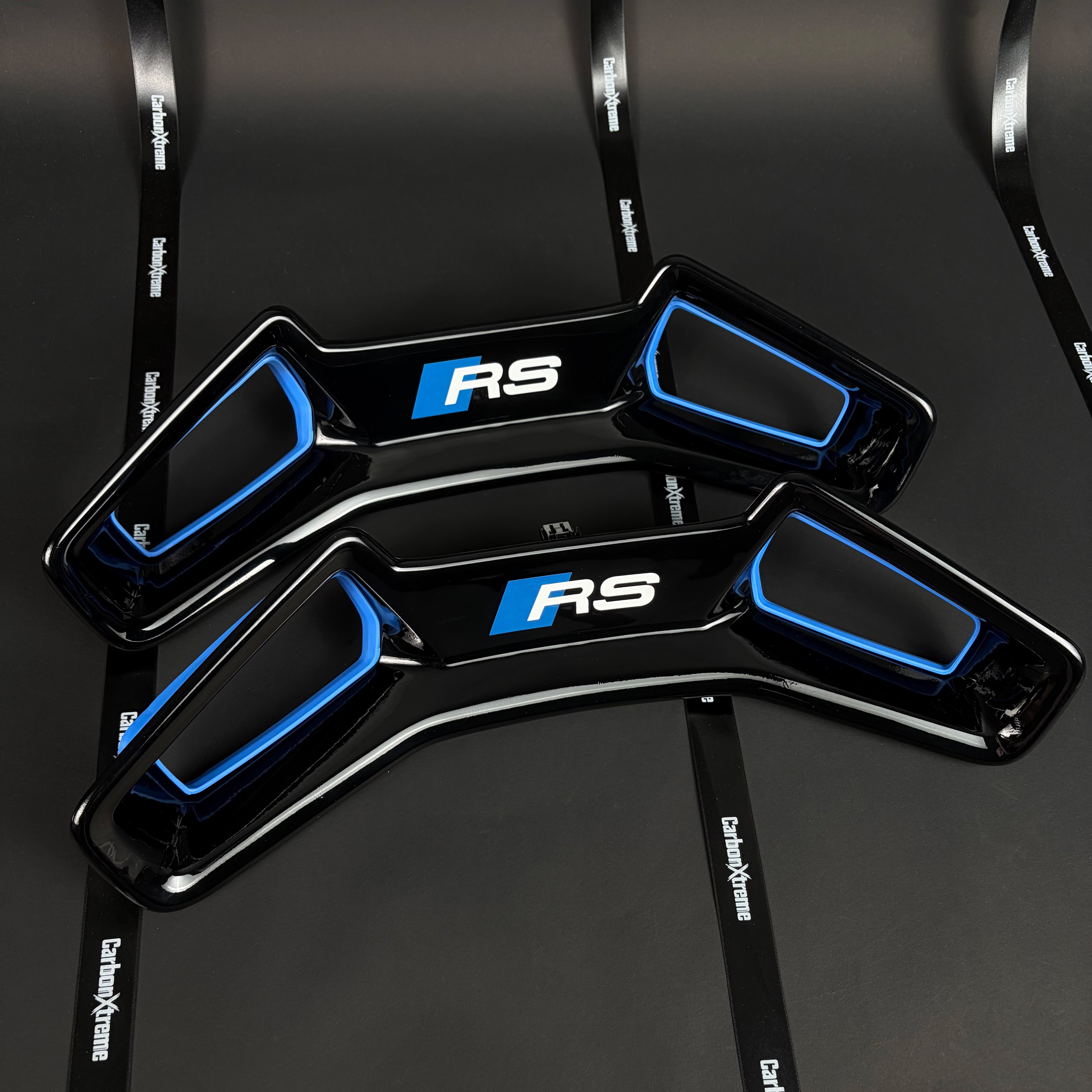 Audi RS Carbon Bucket Seats | OEM Frame, Carbon Fiber Shell