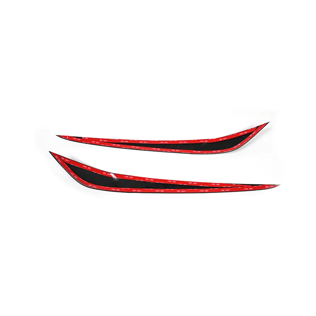 BMW G80 M3 / G82 M4 Carbon Fiber Headlight Trim Eyebrows (Pair)