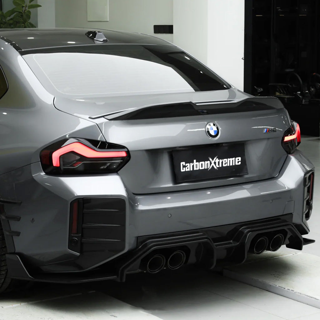 BMW G87 M2 Dry Carbon Fiber AD Style Rear Diffuser