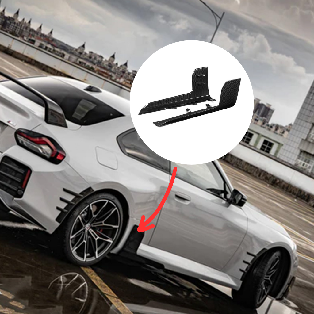 BMW G87 M2 MP Style Carbon Fiber Side Skirts