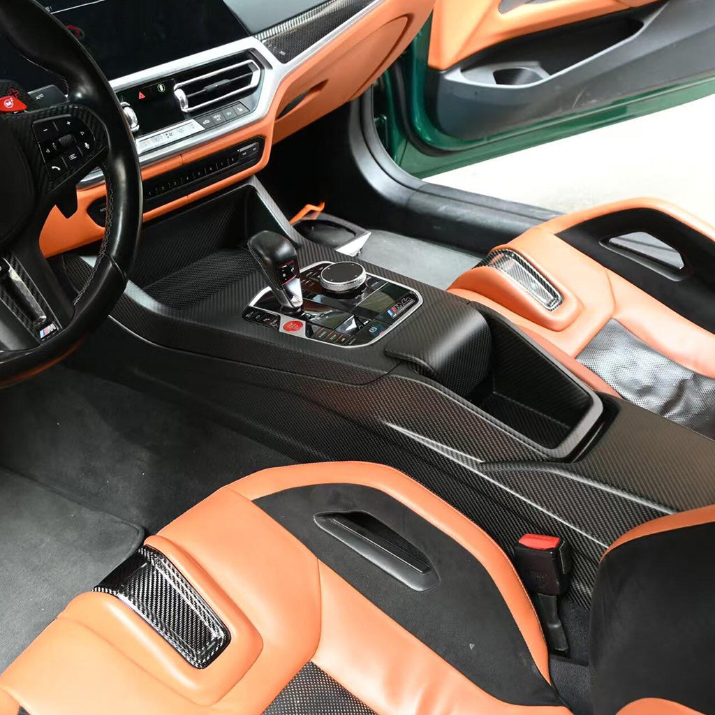BMW G8X CSL CS Style Dry Carbon Center Console