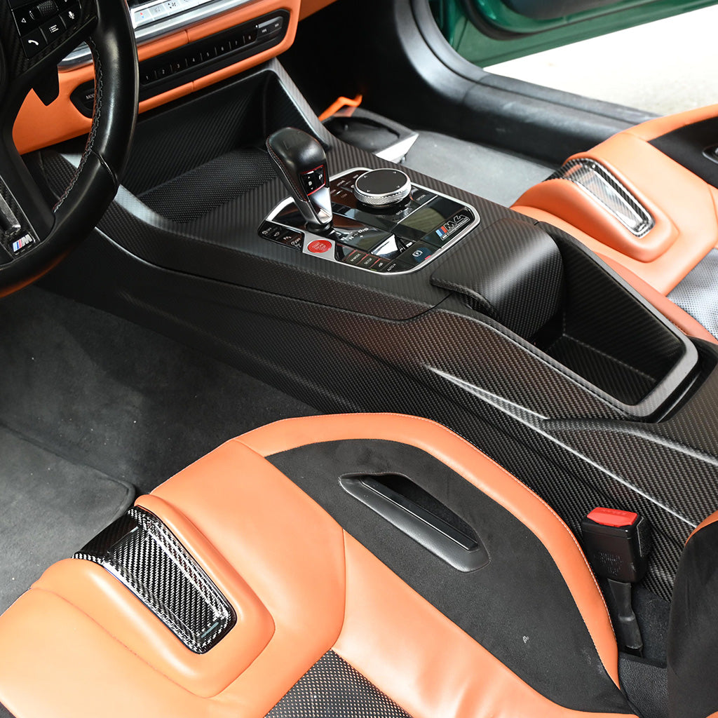 BMW G8X CSL CS Style Dry Carbon Center Console