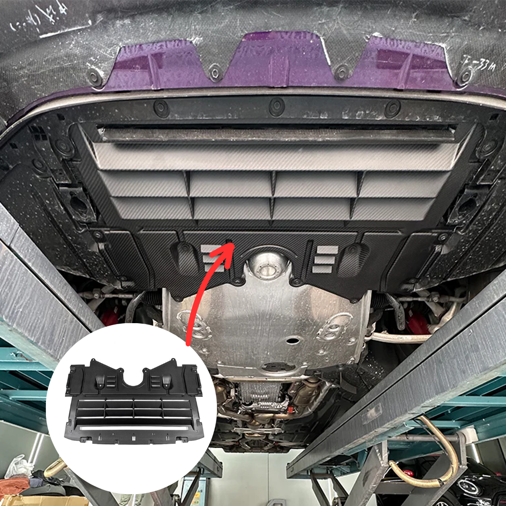 BMW G8X M2/M3/M4 Dry Carbon Engine Skid Plate (Oil Guard)