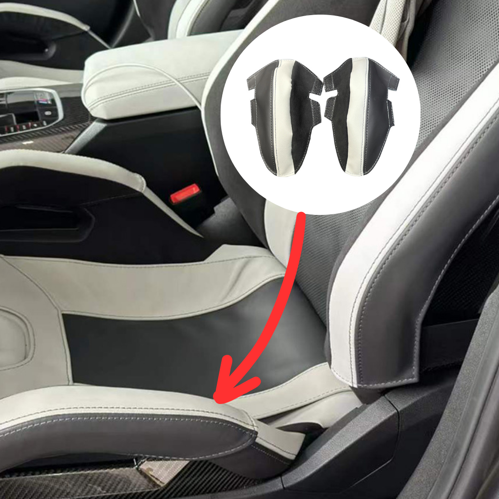 BMW G8X M2 M3 M4 Carbon Bucket Seat Thigh Support Covers
