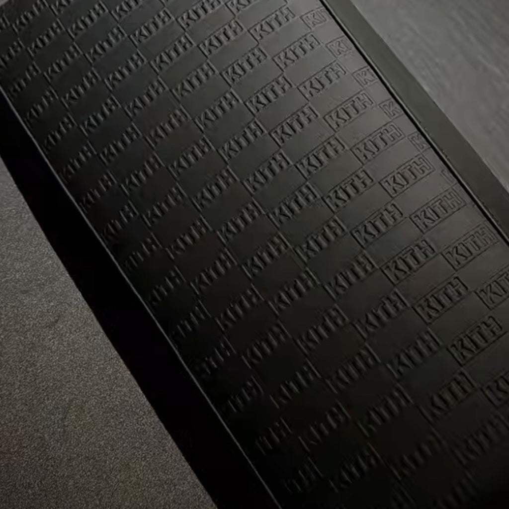 BMW G8X Merino Leather Center Armrest Cover — Signature Script Style (Custom)