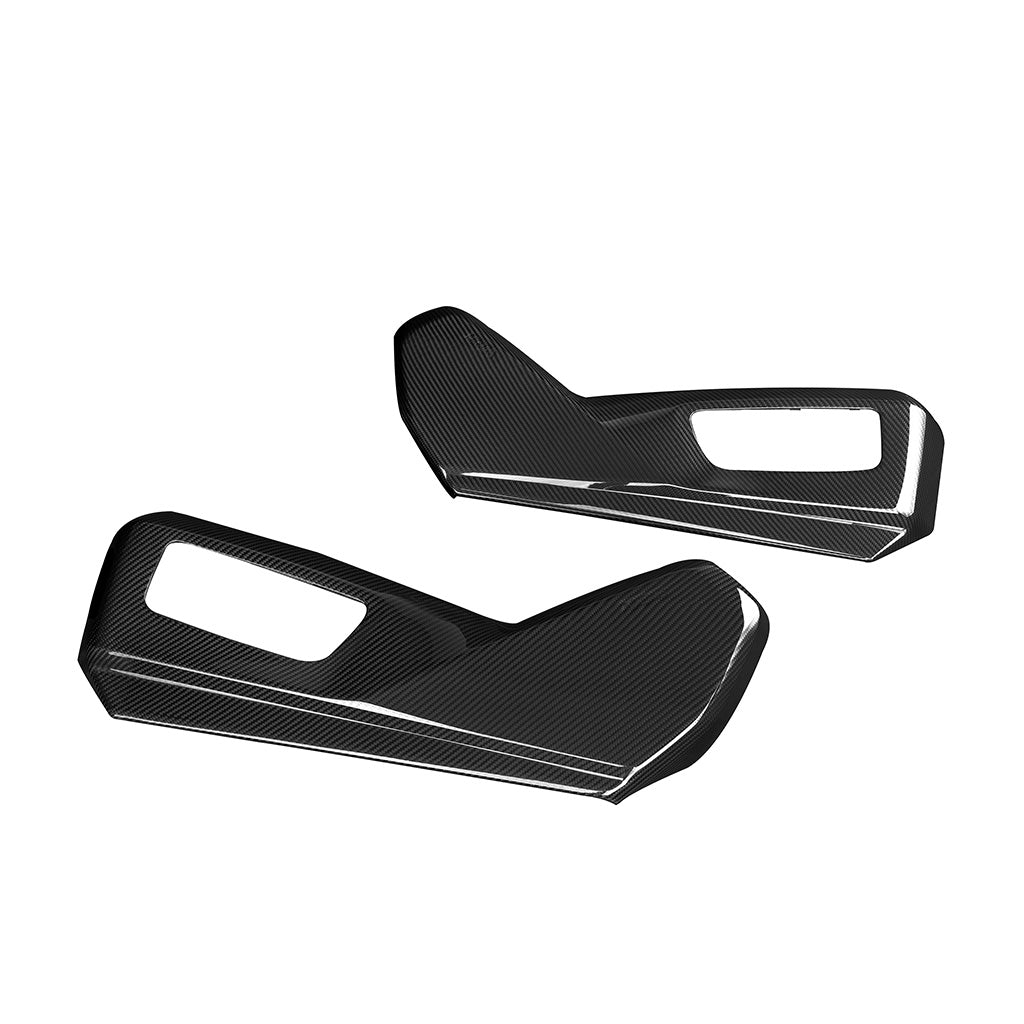 BMW G90 M5 Dry Carbon Fiber OEM Style Side Seat Covers (Pair)