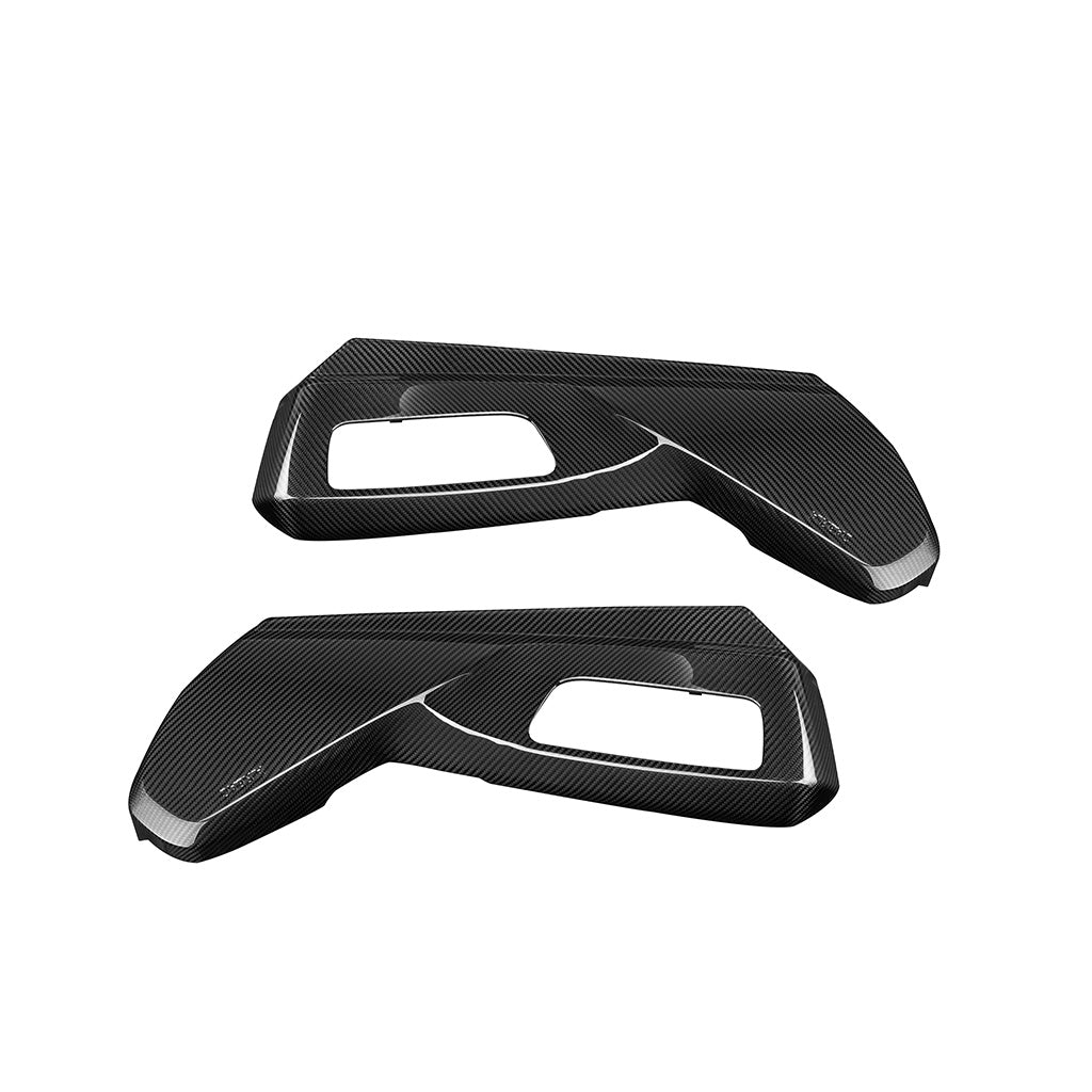 BMW G90 M5 Dry Carbon Fiber OEM Style Side Seat Covers (Pair)