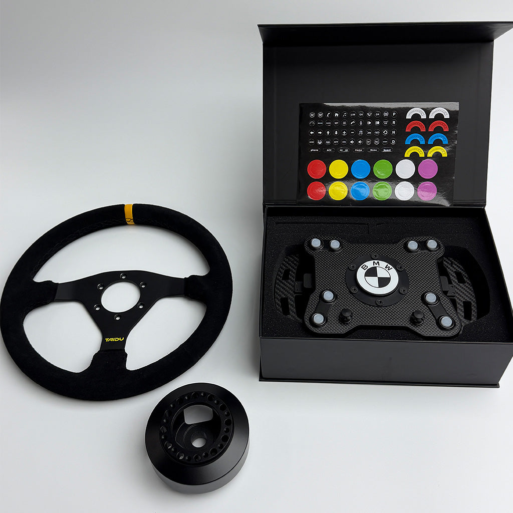 BMW Quick-Release Steering Wheel Hub (OEM Protocol)