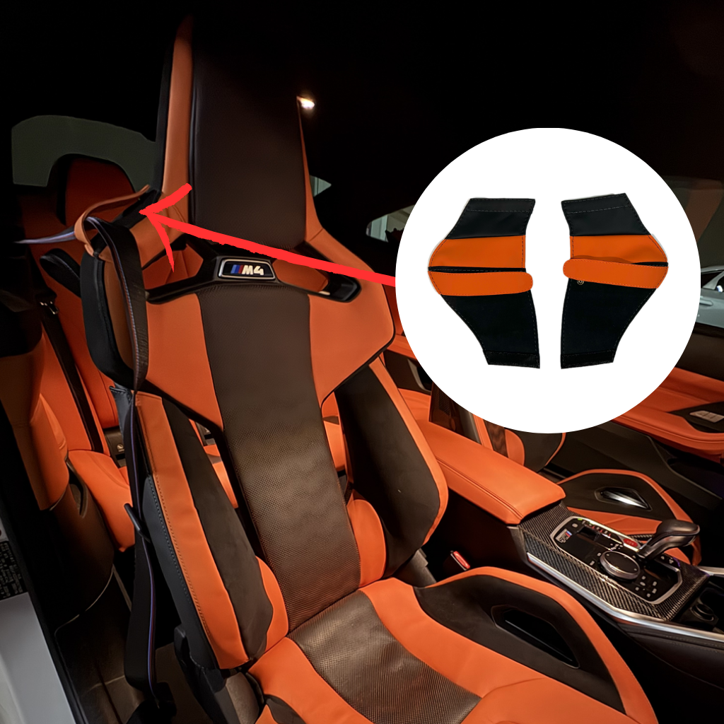 BMW M Carbon Bucket Seat Shoulder/ Seat Belt Area Protector