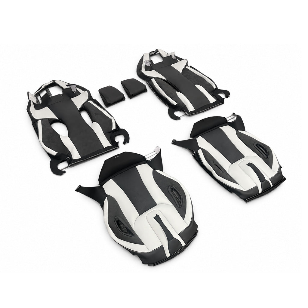 BMW M Carbon Fiber Bucket Seats Pair Aftermarket OEM Spec