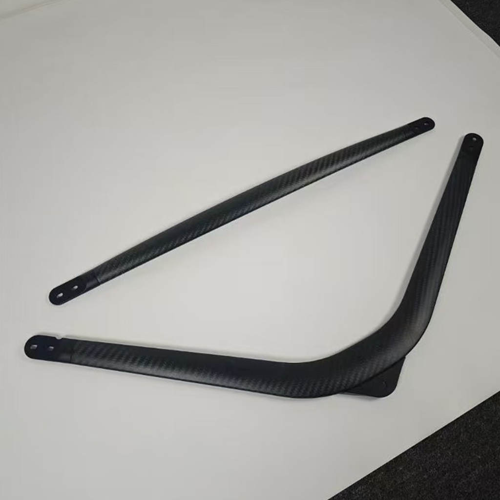 BMW S58 matte carbon fiber engine bay strut bar by CarbonXtreme