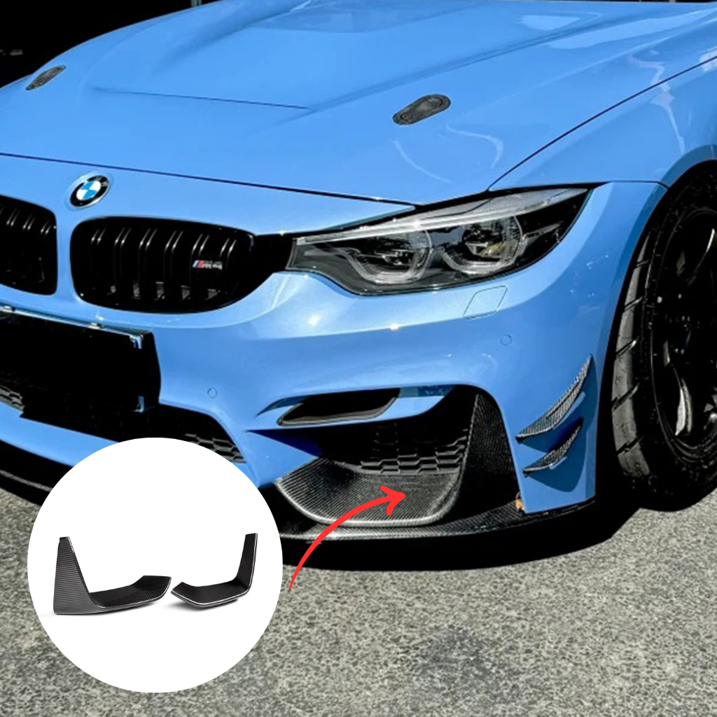 BMW F80 M3 F82 M4 MP Style carbon fiber front splitter by CarbonXtreme