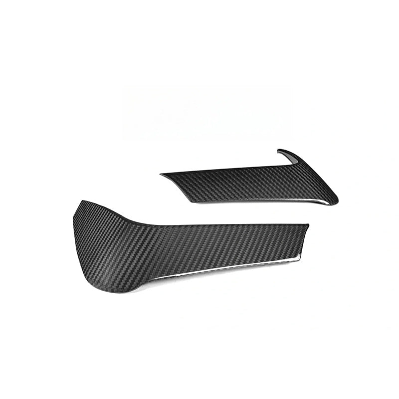 CarbonXtreme BMW F80 M3 F82 M4 MP Style Carbon Fiber Rear Bumper Splitters
