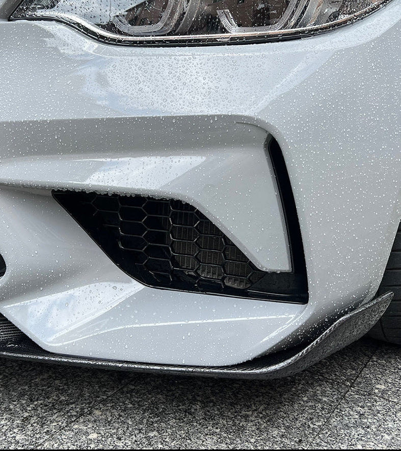 BMW F87 M2 Competition MP Style carbon fiber front lip by CarbonXtreme