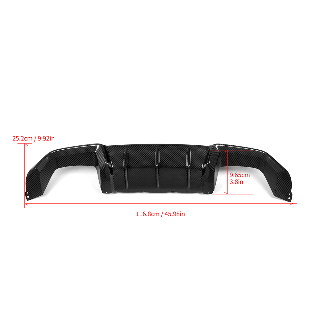 CarbonXtreme BMW F87 M2 Coupe Diffuser MP Style Carbon Fiber