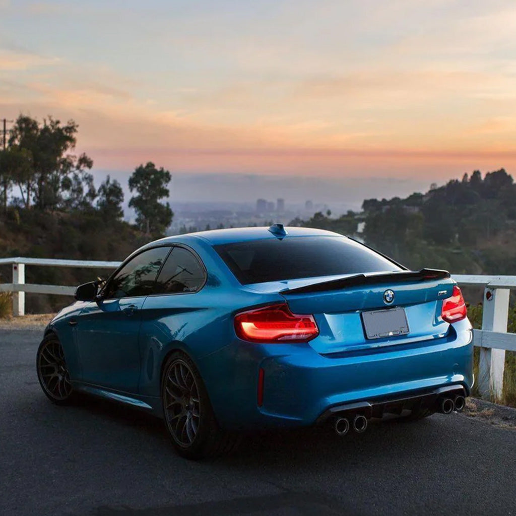 CarbonXtreme BMW F87 M2 PSM Style Rear Wing Carbon Fiber