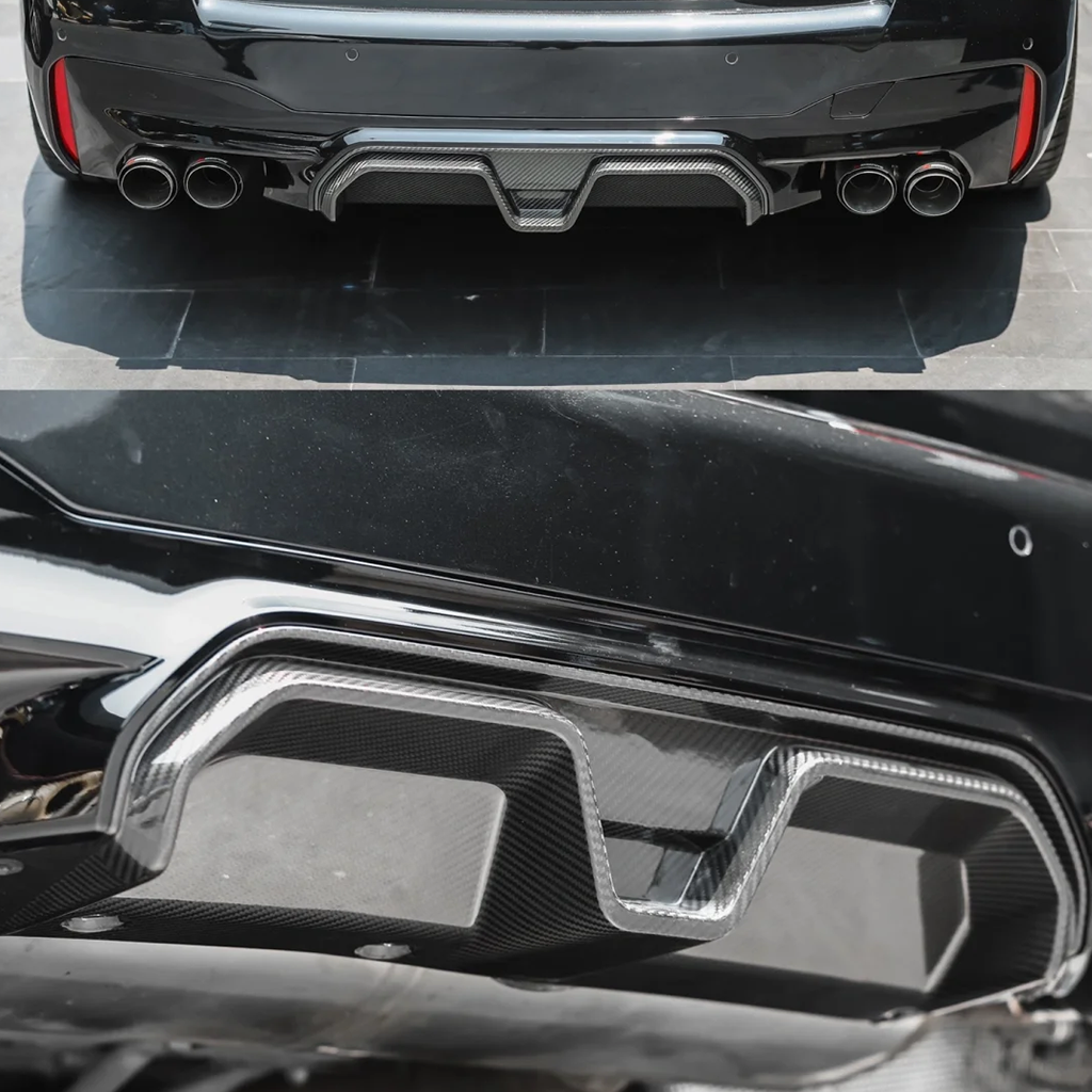 BMW F90 M5 CS Style carbon fiber rear diffuser by CarbonXtreme