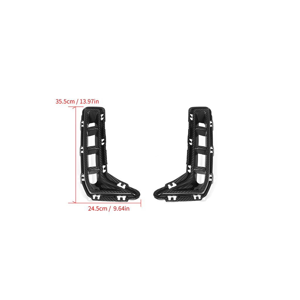 CarbonXtreme BMW G05 X5 LCI Front Side Vent MP Style/Carbon Fiber