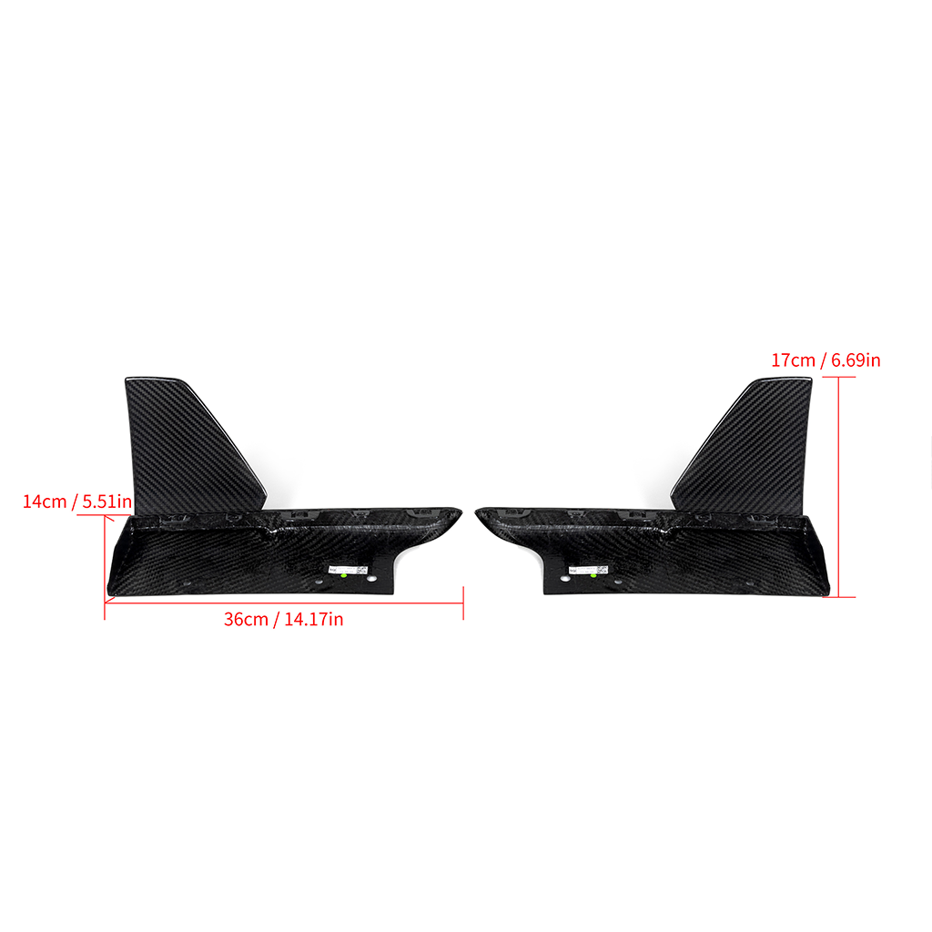 CarbonXtreme BMW G05 X5 MP Style Carbon Fiber Rear Splitter