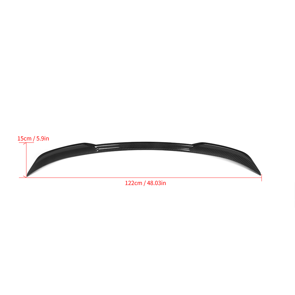 CarbonXtreme BMW G30 5 Series DA Style Dry Carbon Fiber Rear Spoiler