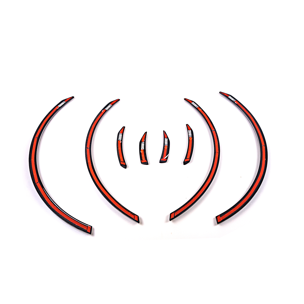 BMW G80 M3 carbon fiber wheel arch trim with OE mount or 3M adhesive installation by CarbonXtreme