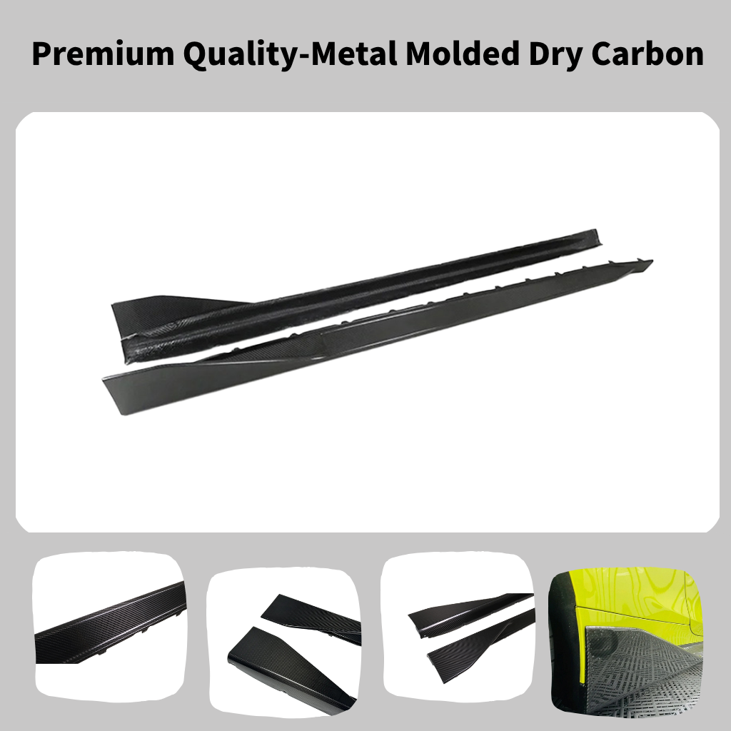 BMW G82 M4 MP Style carbon fiber side skirts by CarbonXtreme