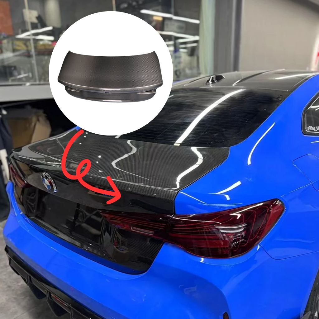 CarbonXtreme BMW G82 M4 OEM Style Dry Carbon Fiber Rear Trunk