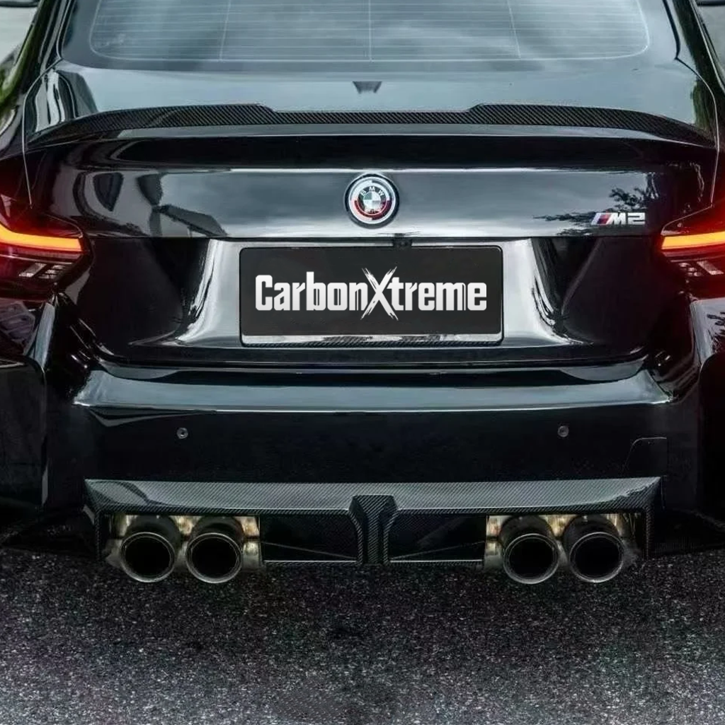CarbonXtreme BMW G87 M2 CS Style Carbon Fiber Rear Diffuser