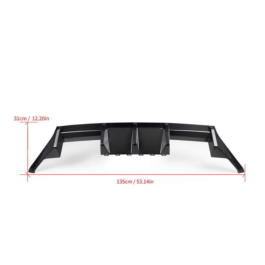 CarbonXtreme BMW G87 M2 OEM Style Carbon Fiber Rear Diffuser