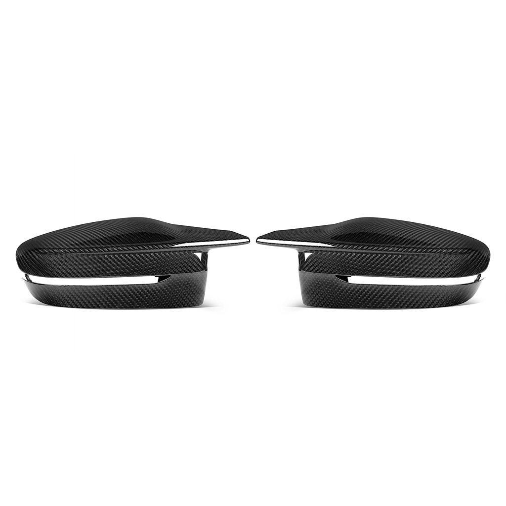 BMW G80 M3 G82 M4 G87 M2 OEM dry carbon fiber mirror caps by CarbonXtreme