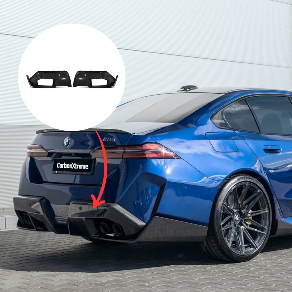 BMW G90 M5 MP Style carbon fiber rear diffuser by CarbonXtreme