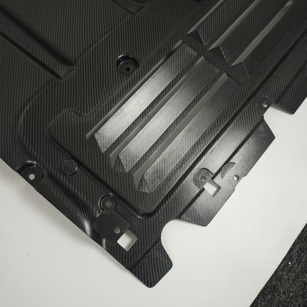 CarbonXtreme BMW G90 M5 Carbon fiber Oil Cooler Guard Plate / Skid Plate
