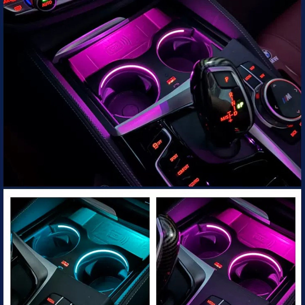 BMW M Illuminated Cup Holder & Fast