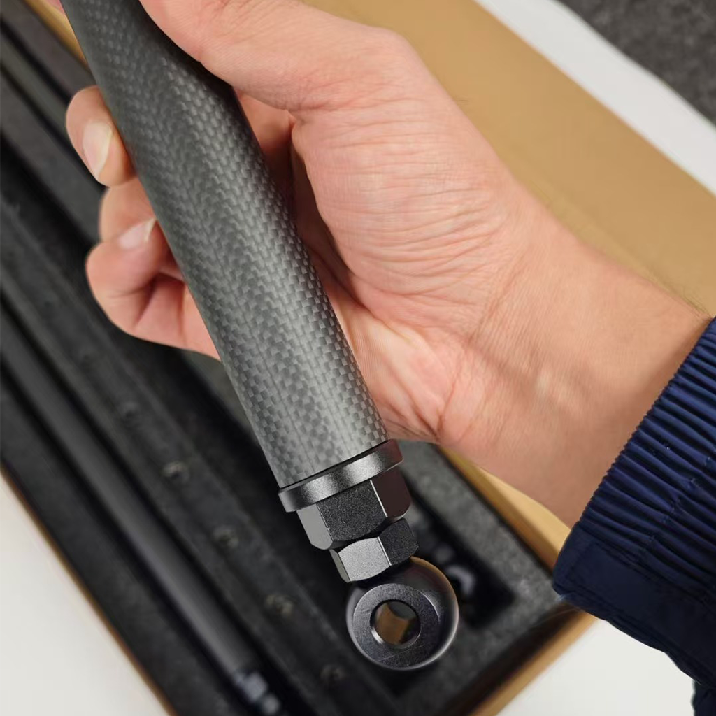 BMW S58 dry carbon fiber strut bar red blue black color options by CarbonXtreme