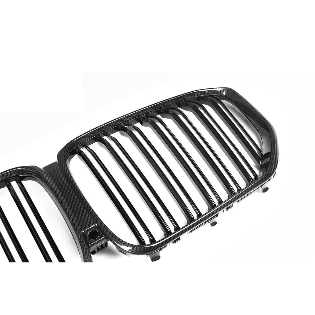 CarbonXtreme BMW X5 G05 Double Slat Carbon Fiber Front Grilles