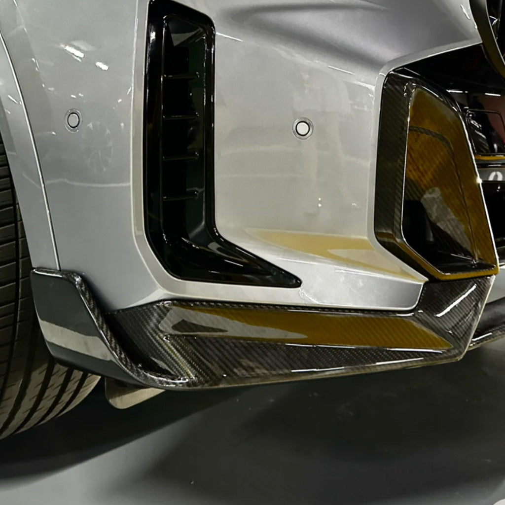 CarbonXtreme BMW X5 G05 LCI MP Style Carbon Fiber Front Lip