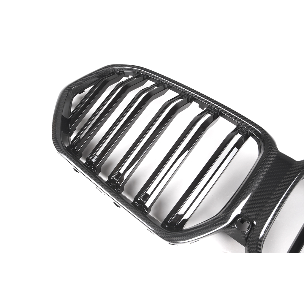 CarbonXtreme BMW X6 G06 Double Slat Carbon Fiber Front Grilles