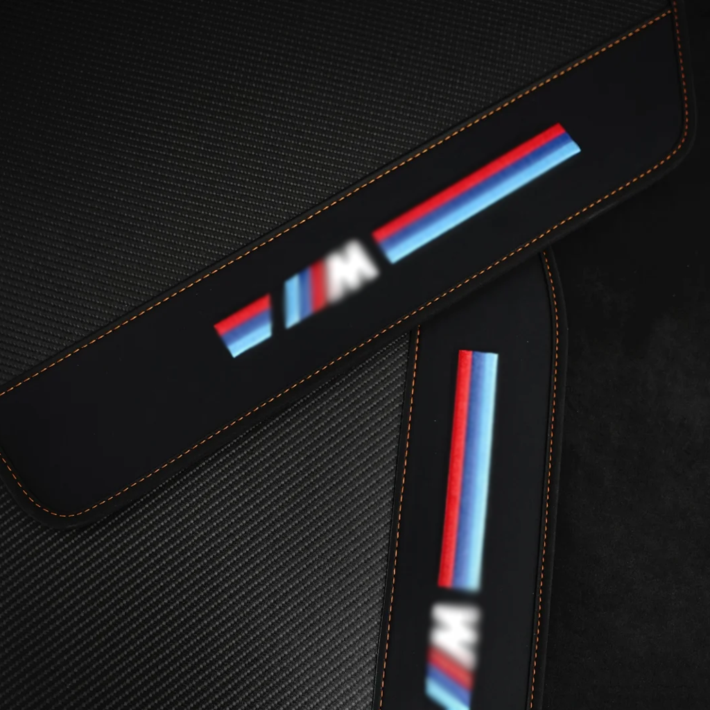 CarbonXtreme Custom Floor Mat Set Soft Carbon Fiber