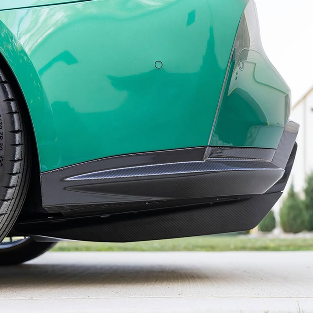 BMW G80 M3 G82 M4 exclusive CarbonXtreme carbon fiber rear diffuser with rear lip