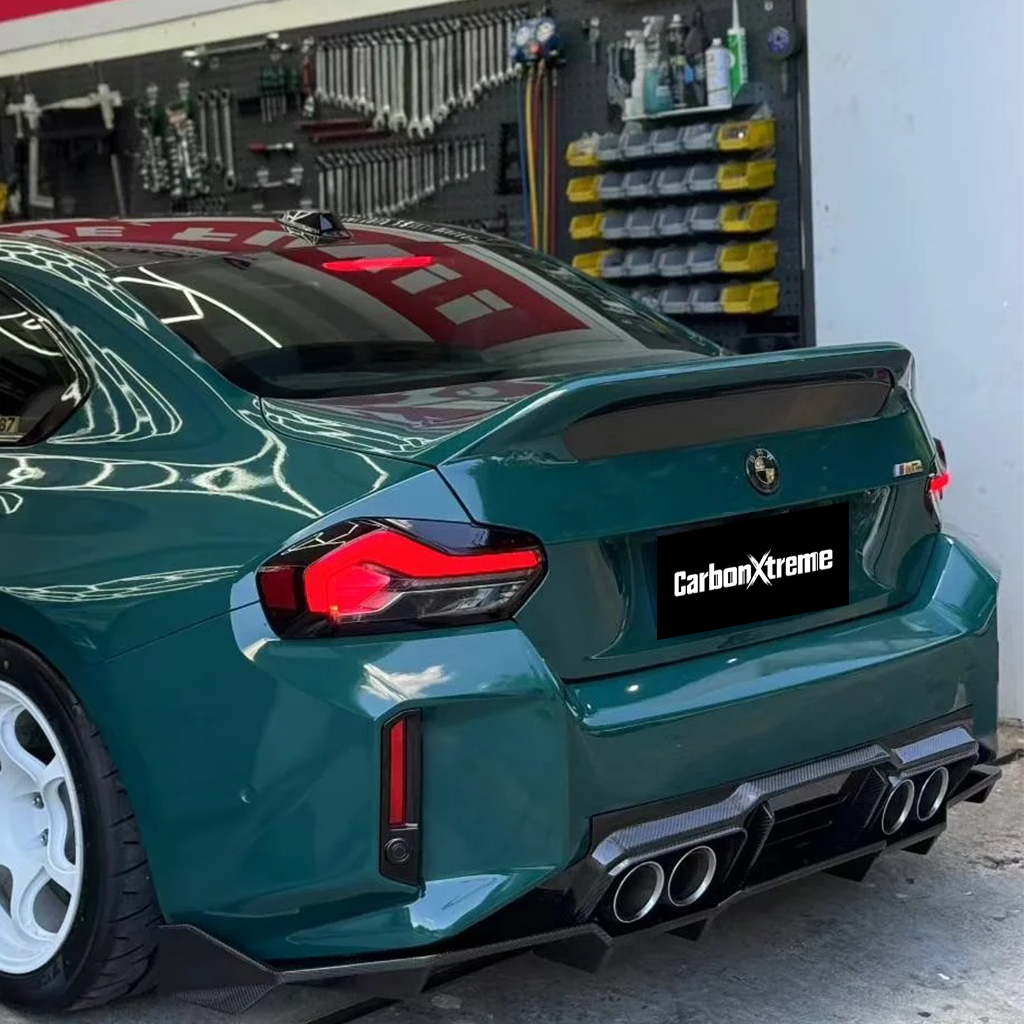 BMW G87 M2 N Style dry carbon fiber rear trunk by CarbonXtreme