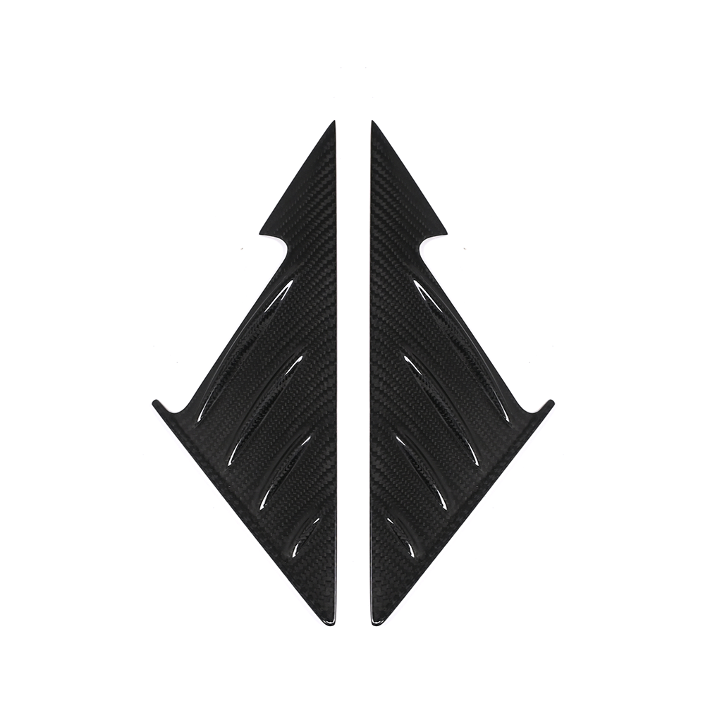 CarbonXtreme BMW G87 M2 Rearview Mirror Side Triangular Spoiler Trim Carbon Fiber