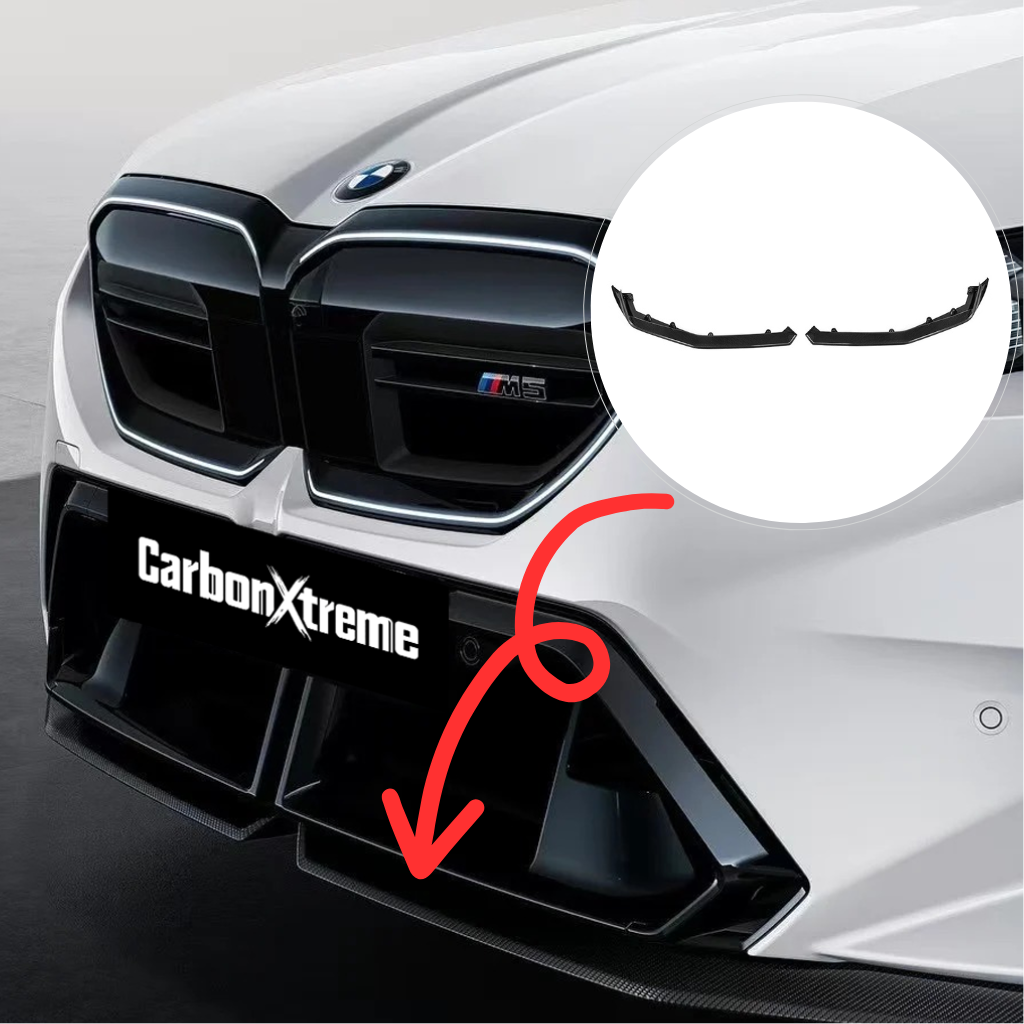 BMW G90 M5 MP Style carbon fiber front lip by CarbonXtreme