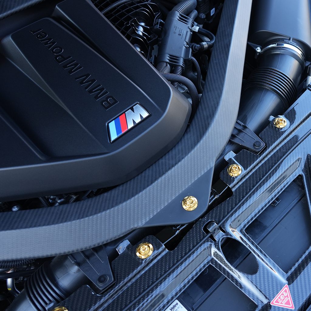 CarbonXtreme BMW S58 Engine Bay Strut Bar Matte Carbon Fiber