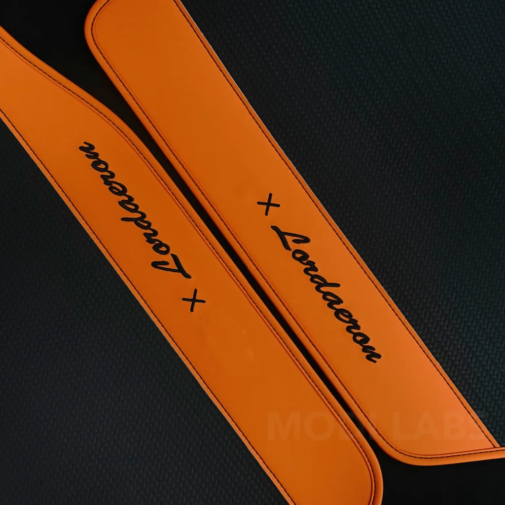 CarbonXtreme Custom Floor Mat Set | Personalized Woven Nappa Car Mats