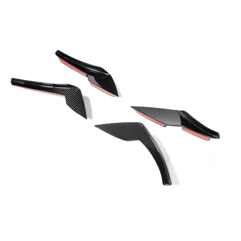 BMW G82 M4 Track Design Carbon Fiber Aerodynamic Race Package — Front Lip + Dual Canards + Rear Wing