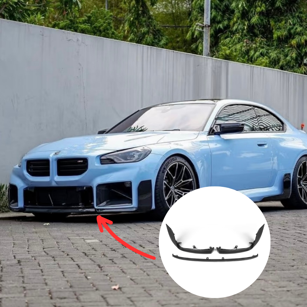 BMW G87 M2 MP Style carbon fiber front bumper by CarbonXtreme