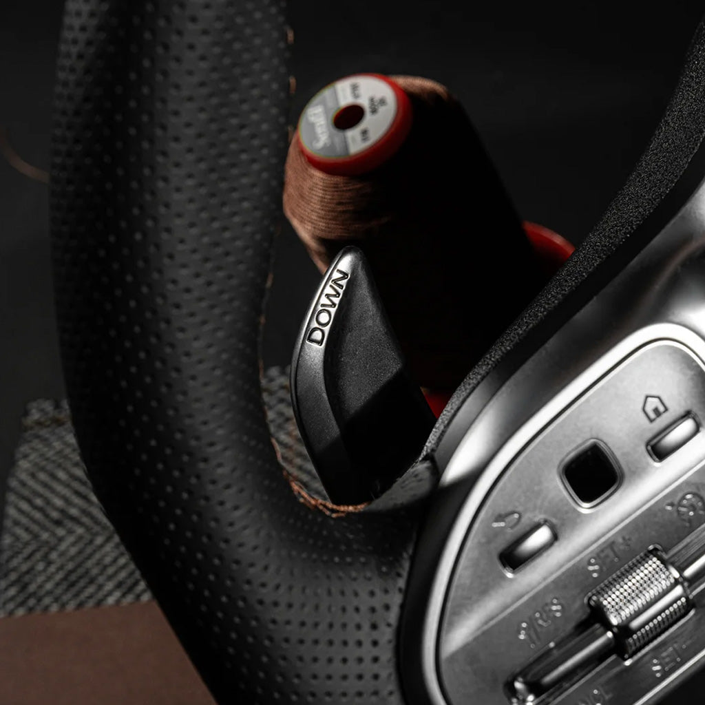 Mercedes AMG Two-Tone Leather Steer